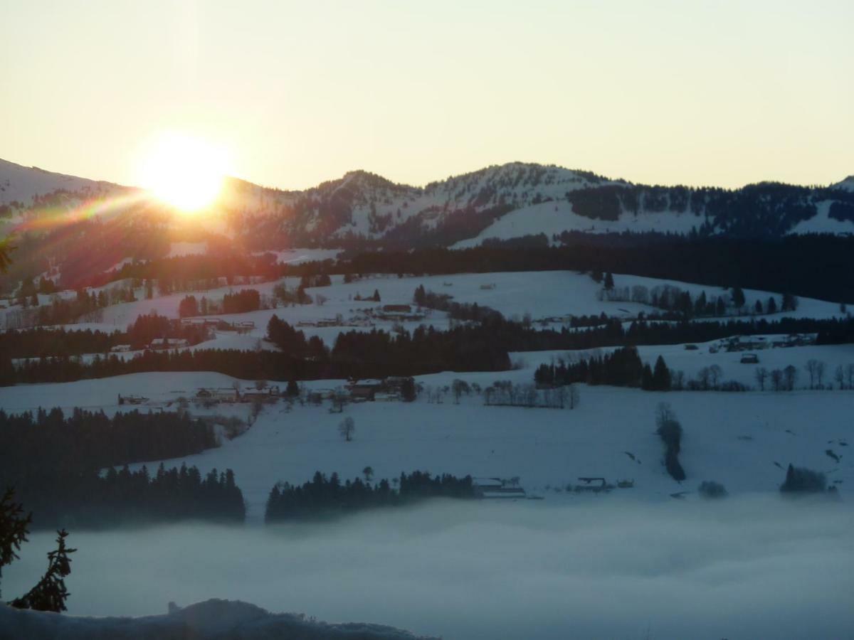Schoenblick Hotel Garni Ferienwohnungen Lindenberg im Allgäu Exteriér fotografie